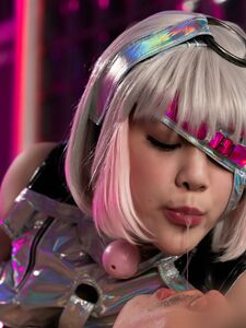 Aya Komatsu - Cosplay and plays with your - Cospuri 0354