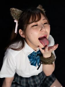 Nagi Tsukino Cat ear schoolgirl loves cum - Cospuri 0302