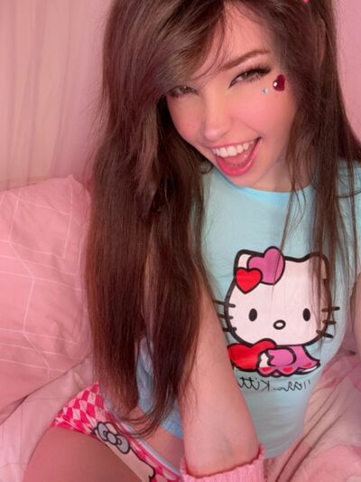 Belle Delphine Hello Kitty full pussy leaks